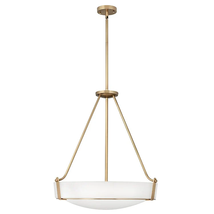 Hathaway Single-Light LED Stem-Hung Foyer Pendant - Frankwebs