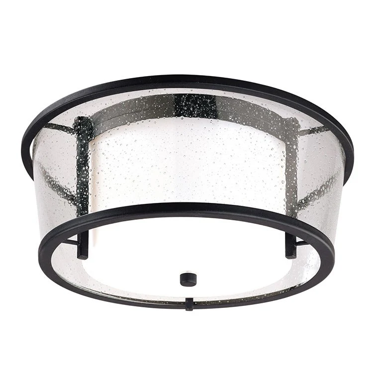 Bennington Two-Light Outdoor Flush Mount Ceiling Fixture - Frankwebs