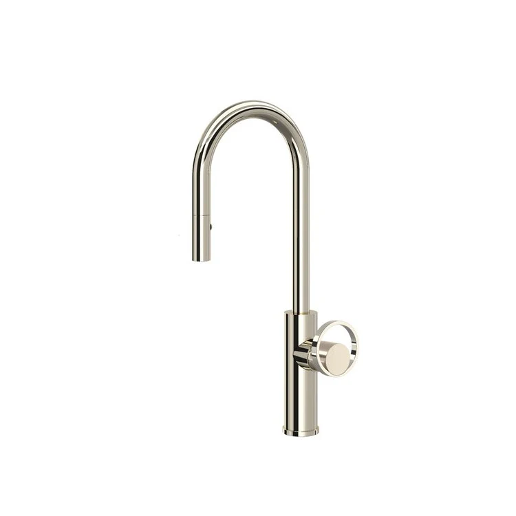 Bar Faucet Eclissi Pull Down Less Handle Polished Chrome 1.8 Gallons per Minute - Frankwebs