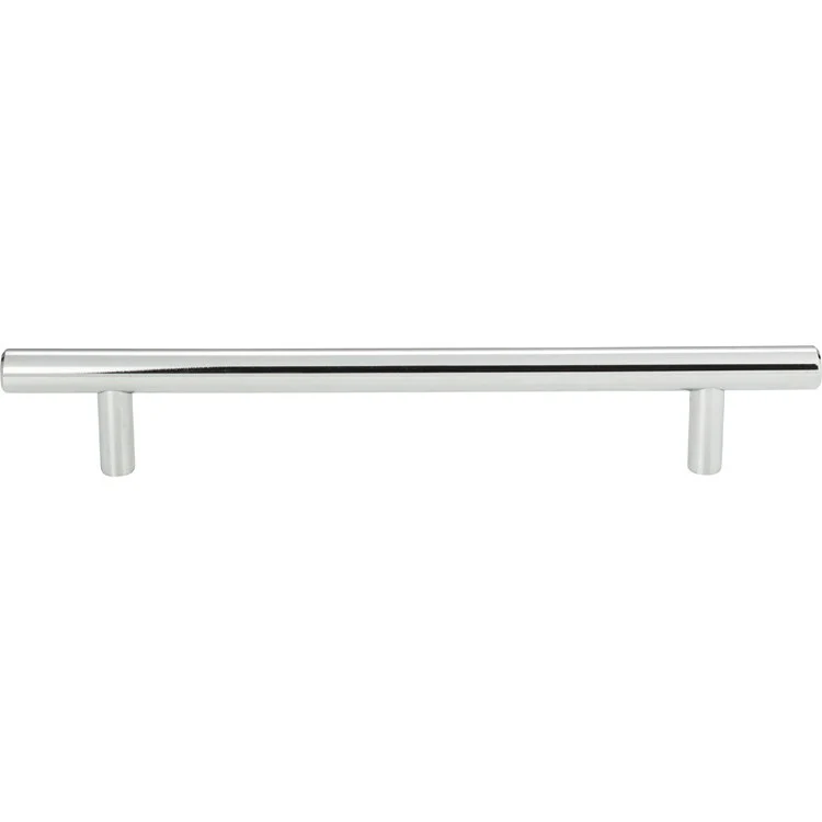 Drawer Pull Atlas Skinny Linea Brushed Steel Stainless Steel 6-5/16 Inch 8-5/8 Inch - Frankwebs