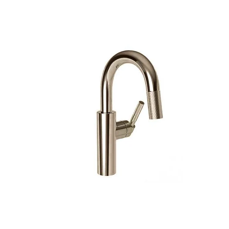 Bar Faucet Muncy 1 Lever ADA Satin Gold PVD Pull Down Swivel Brass Spout Height 7-1/2 Inch 1.8 Gallons per Minute - Frankwebs