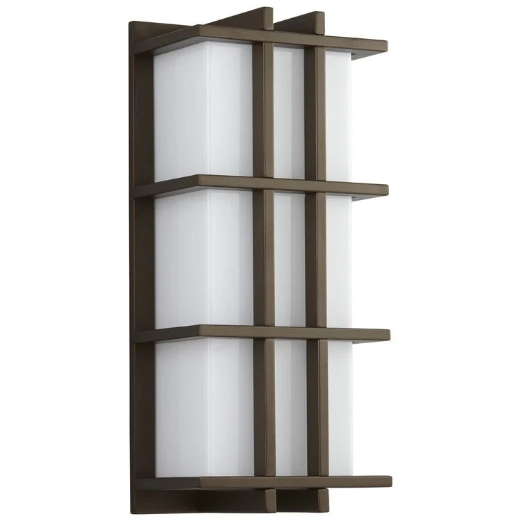Telshor Single-Light Outdoor Wall Sconce - Oiled Bronze - Frankwebs