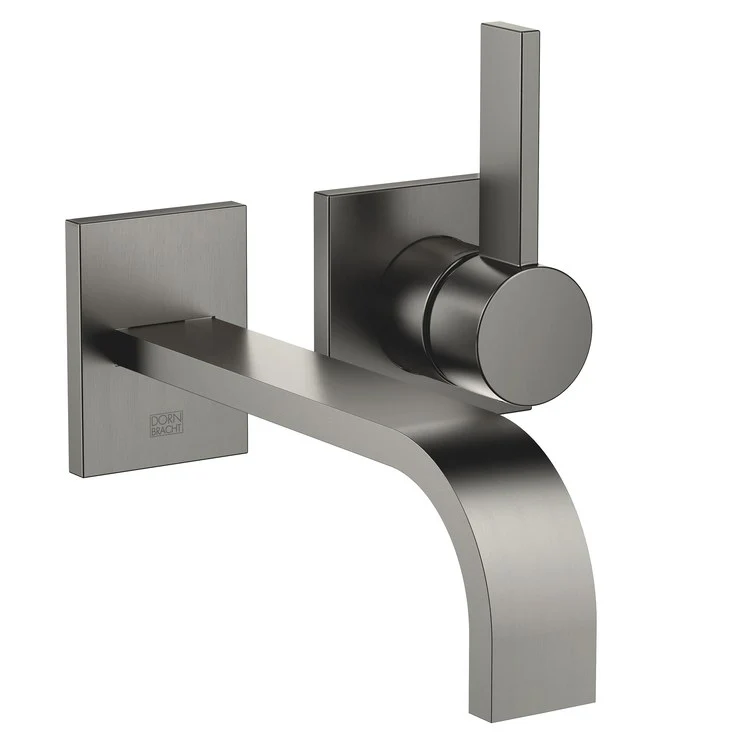 Lavatory Faucet MEM Wall Mount Mixer 1 Lever ADA WaterSense Chrome 1.2 Gallons per Minute Less Drain 2 Hole - Frankwebs