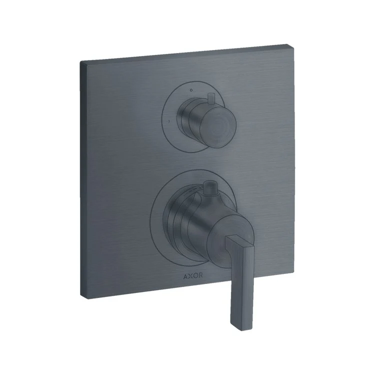 AXOR Citterio Thermostatic Valve Trim with Volume Control/Diverter/Lever Handle - Frankwebs