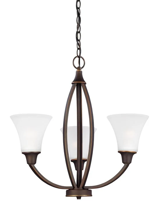 Metcalf Three-Light Chandelier - Frankwebs