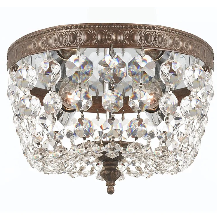 Two-Light Flush Mount Ceiling Fixture - Frankwebs