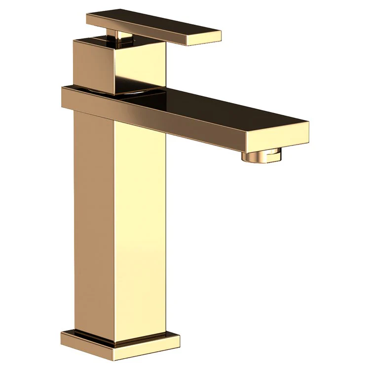 Lavatory Faucet Skylar 1 Lever ADA Satin Brass PVD 1.2 Gallons per Minute Brass Spout Height 5-1/7 Inch - Frankwebs