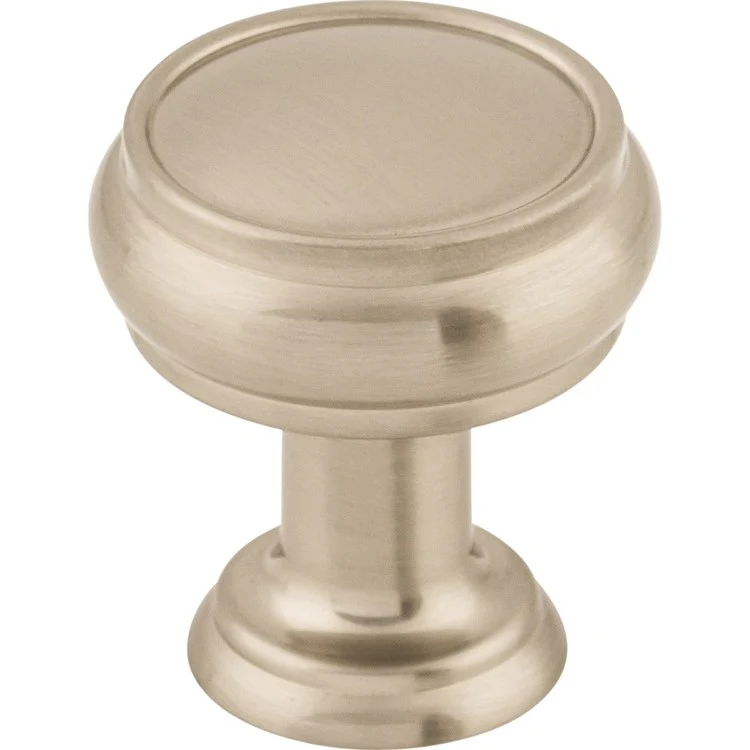Knob Serene Eden Round for Decorative Hardware Polished Nickel Zinc Alloy 1 Inch - Frankwebs