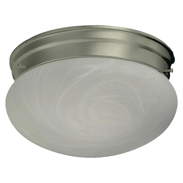 Signature Single-Light Small Mushroom Flush Mount Ceiling Fixture - Frankwebs