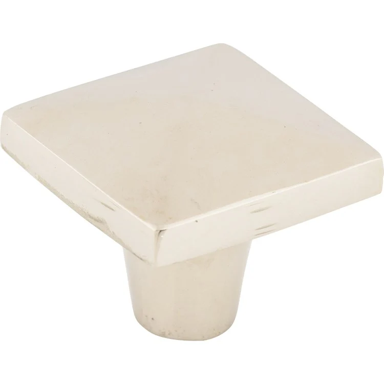 Knob Aspen II Square Polished Nickel Bronze 1-1/2 x 1-1/2 x 1-3/8 Inch 1-3/8 Inch - Frankwebs