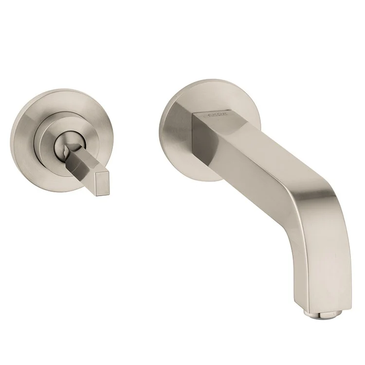 AXOR Citterio Single Handle 2-Hole Wall Mount Bathroom Faucet Trim without Pop-Up Drain - Frankwebs