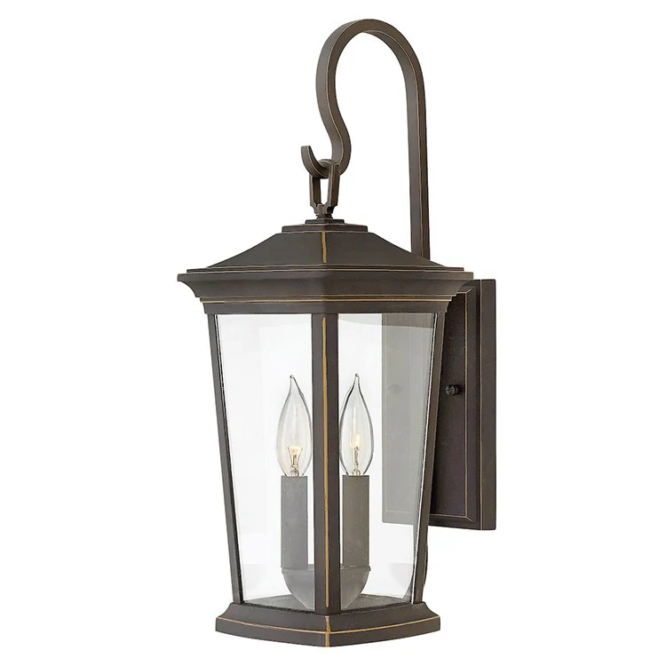 Bromley Two-Light LED Small Outdoor Wall-Mount Lantern - Frankwebs