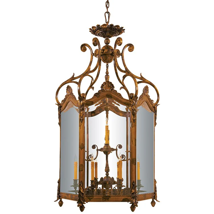 Family Collection Twelve-Light Two-Tier Foyer Pendant - Frankwebs