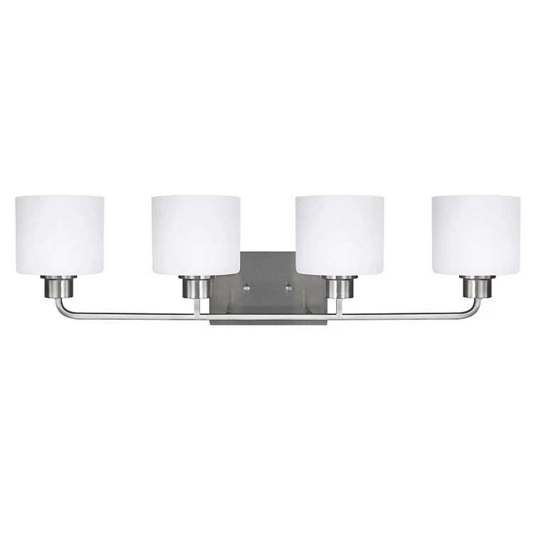 Canfield Four-Light Bathroom Vanity Fixture - Frankwebs