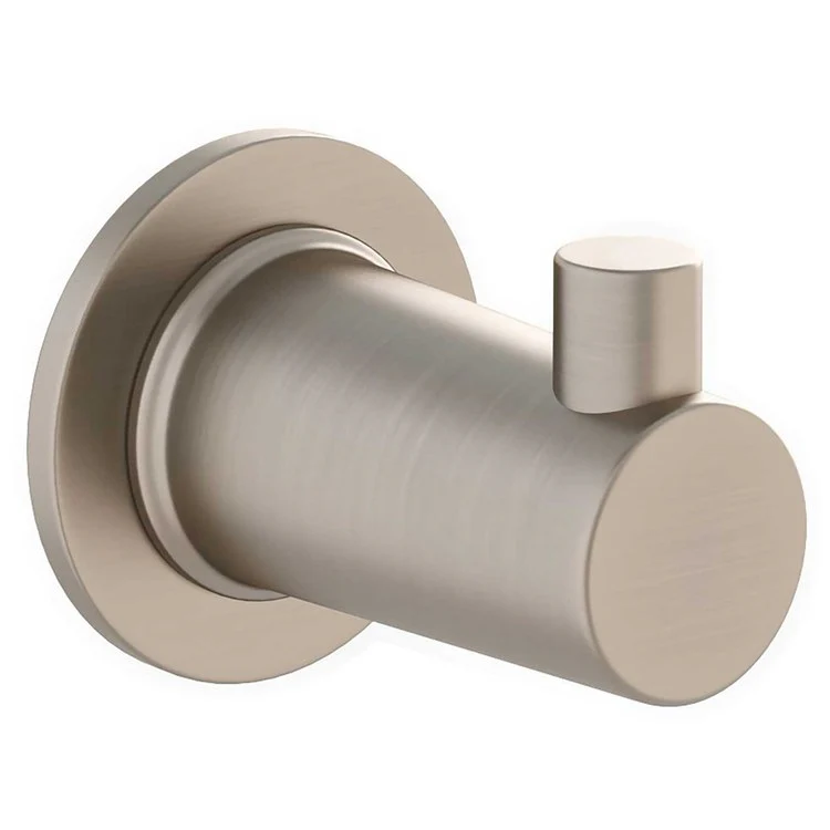 Robe Hook Dorrance Single Stainless Steel PVD 2-2/3 Inch Wall Mount Brass - Frankwebs