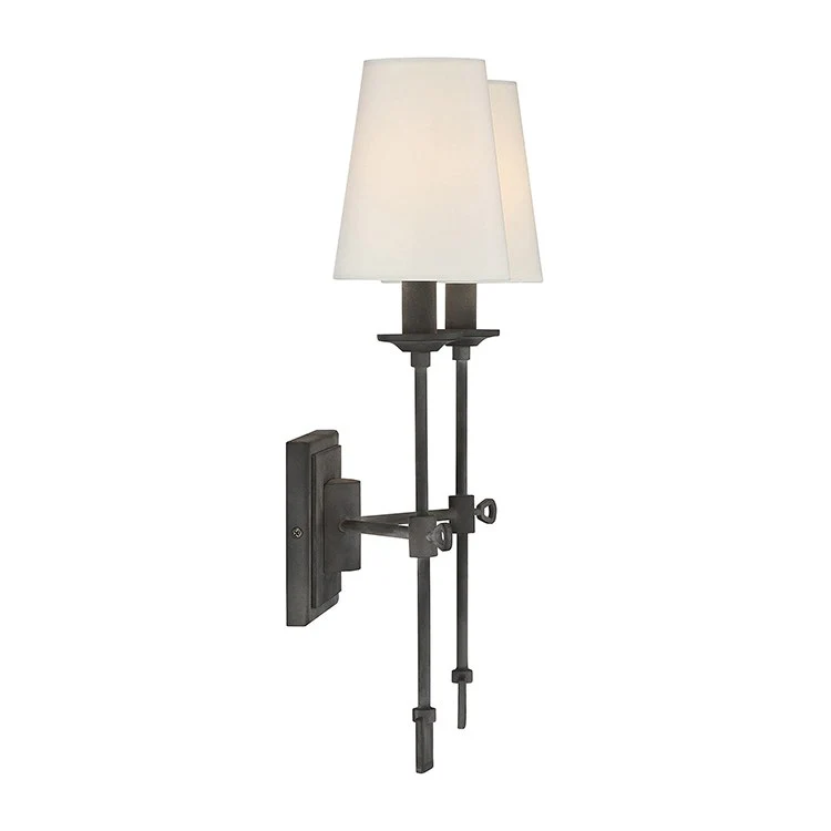 Lorainne Two-Light Wall Sconce - Frankwebs