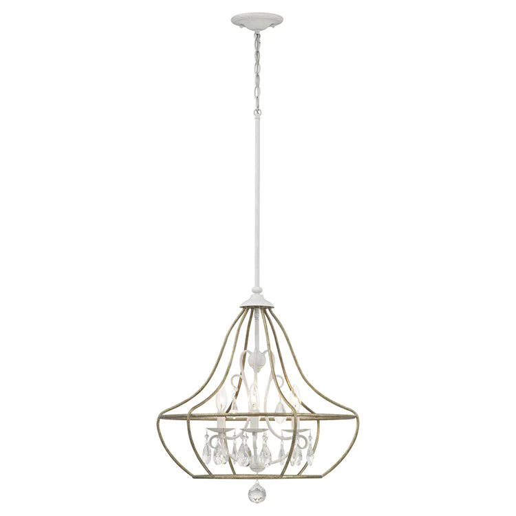 Fleurette Three-Light Chandelier - Frankwebs