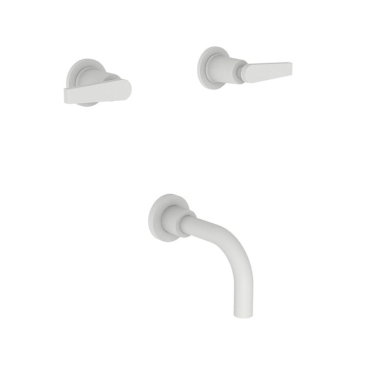 Tub Filler Trim Dorrance Wall Mount 2 Lever Polished Chrome ADA 7-7/8 Inch Spread - Frankwebs