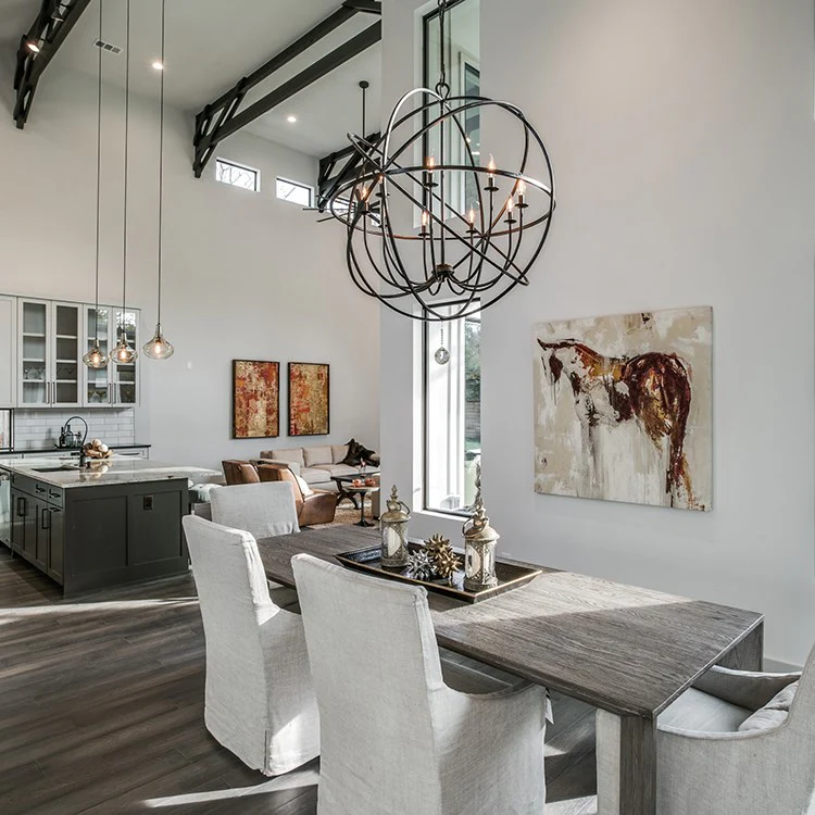 Solaris Six-Light Chandelier - Frankwebs