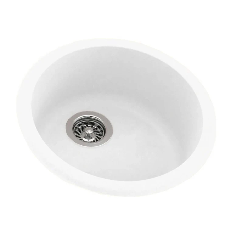 Sink Bowl Single Bowl Undermount 18 Inch White 7 Inch - Frankwebs