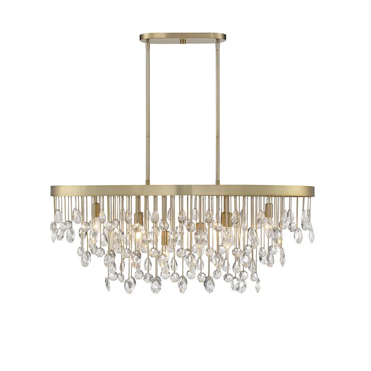 Livorno Eight-Light Linear Chandelier - Frankwebs