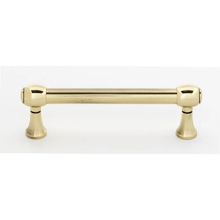 Pull Royale Unlacquered Brass 3-1/2 Inch 4-1/4 Inch 1-1/4 Inch - Frankwebs