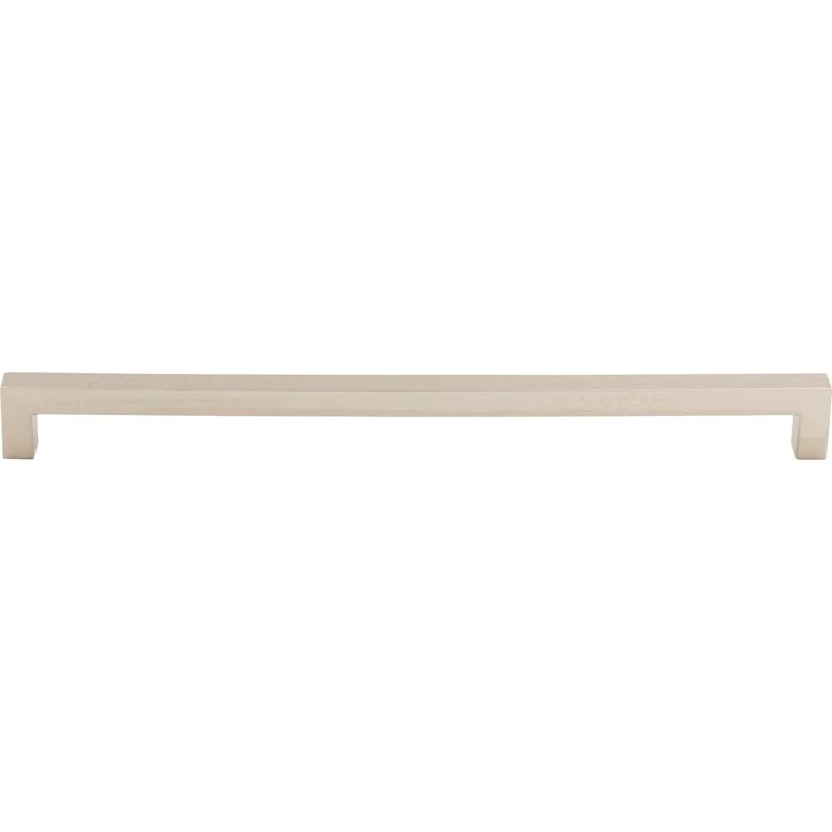 Pull Asbury Square Bar Brushed Satin Nickel Zinc Alloy 12 Inch 12-1/2x1/2x1-1/4 Inch - Frankwebs
