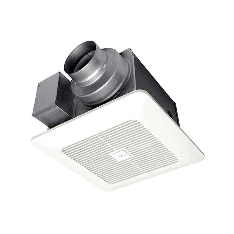 Ventilation Fan Whisper Green Select V2 50-110 CFM White - Frankwebs