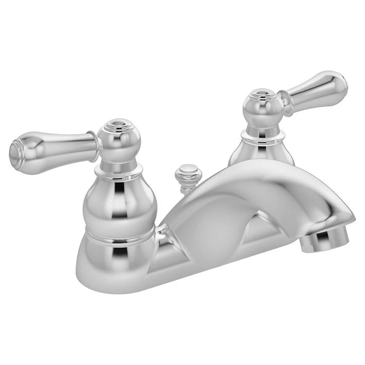 Lavatory Faucet Allura Centerset 4 Inch Spread 2 Lever ADA Satin Nickel 1.5 Gallons per Minute Lift Rod and Pop-Up Drain Assembly 3 Inch - Frankwebs