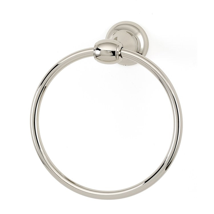 Towel Ring Royale Bath 6 Inch Satin Nickel Brass 3-1/8 Inch - Frankwebs