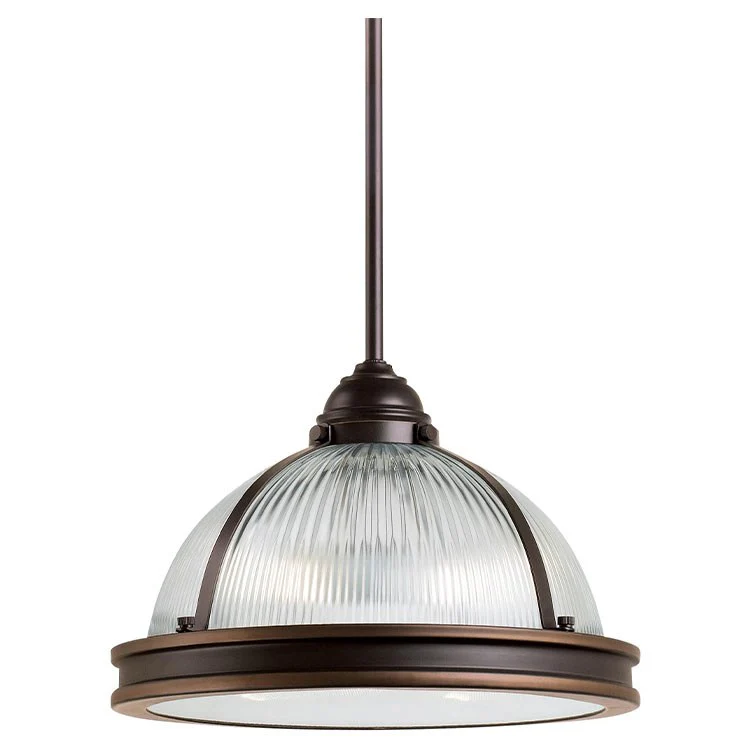 Pratt Street Prismatic Two-Light LED Pendant - Frankwebs
