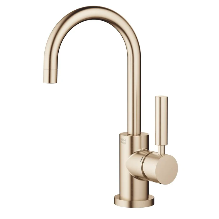 Lavatory Faucet TARA Mixer 1 Lever ADA WaterSense Brushed Champagne 1.2 Gallons per Minute Pop-Up Waste 1 Hole - Frankwebs
