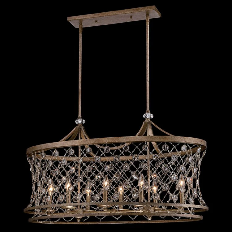 Vel Catena Eight-Light Island Chandelier - Frankwebs
