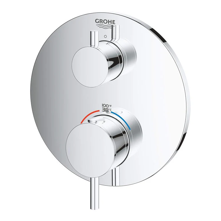 Atrio Two Handle Single-Function Thermostatic Valve Trim - Frankwebs