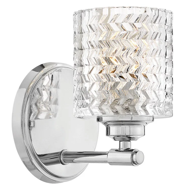 Elle Single-Light Bathroom Wall Sconce - Frankwebs
