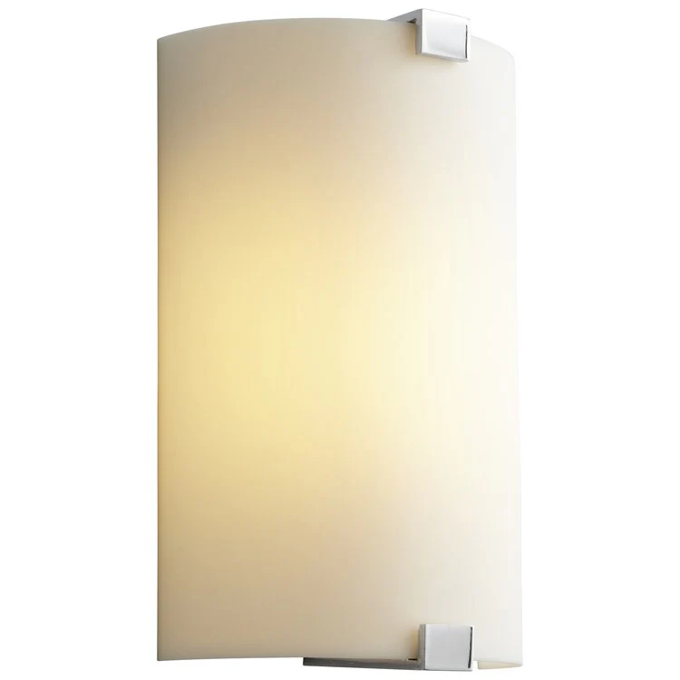 Siren Single-Light LED Wall Sconce with Acrylic Shade - Polished Chrome - Frankwebs