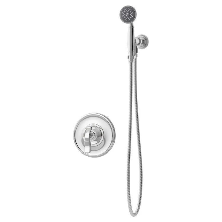 Handshower Trim Winslet Round 1 Lever Polished Chrome 1.5 Gallons per Minute for Temptrol Pressure Balancing Shower Valve - Frankwebs
