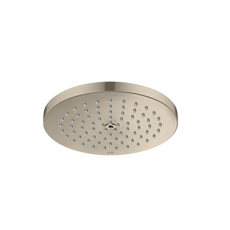 Showerhead Starck 1 Function Brushed Nickel 7 Inch 1.75 Gallons per Minute PowderRain - Frankwebs