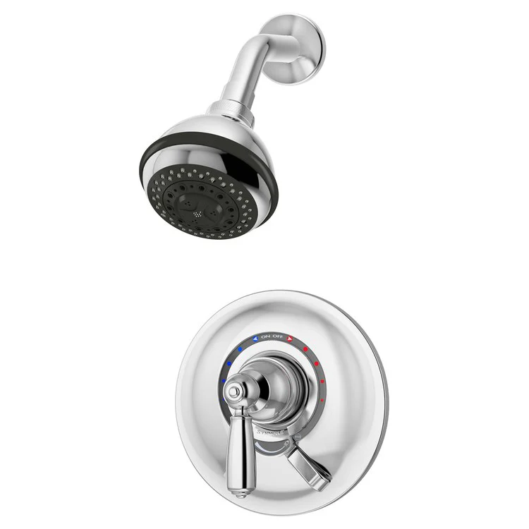 Shower Trim Allura for Test Cap 1 Lever Satin Nickel WaterSense ADA 2.0 Gallons per Minute Round 3 Function for S161 Series Temptrol VersaFlex Valve - Frankwebs