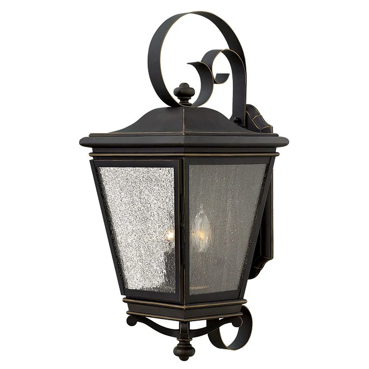 Lincoln Three-Light Extra-Large Wall-Mount Lantern - Frankwebs