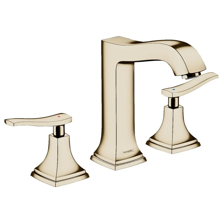 Metropol Classic 160 Two Handle Widespread Bathroom Faucet with Pop-Up Drain - Frankwebs