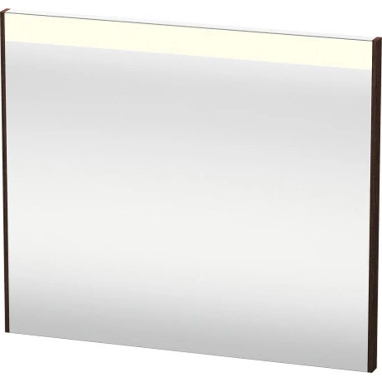 Mirror Brioso 27-1/2 x 32-1/4 Inch White High Gloss with Lighting Rectangle 1-3/8 Inch - Frankwebs