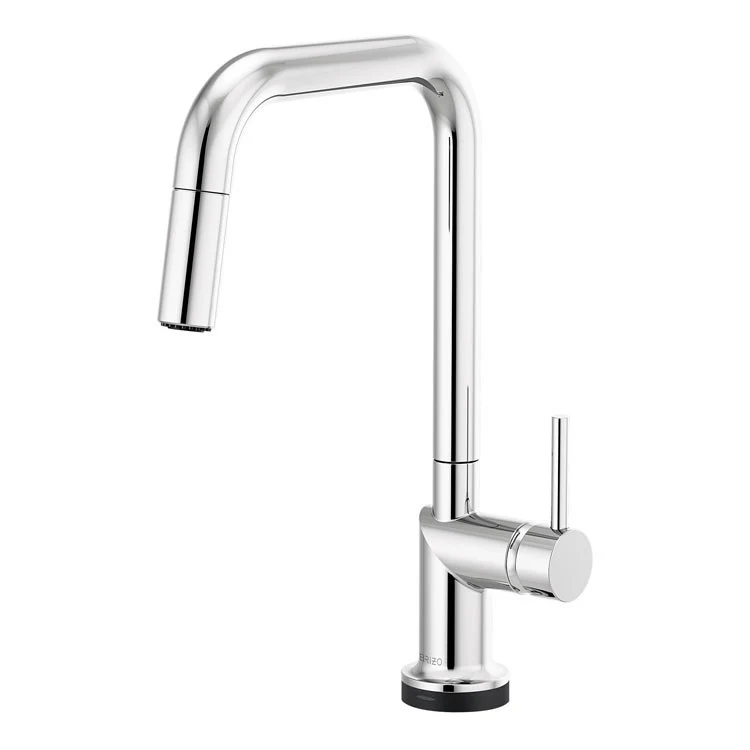 Kitchen Faucet Odin SmartTouch Technology 1 Less Handle ADA Brilliance Polished Nickel 1.8 Gallons per Minute - Frankwebs