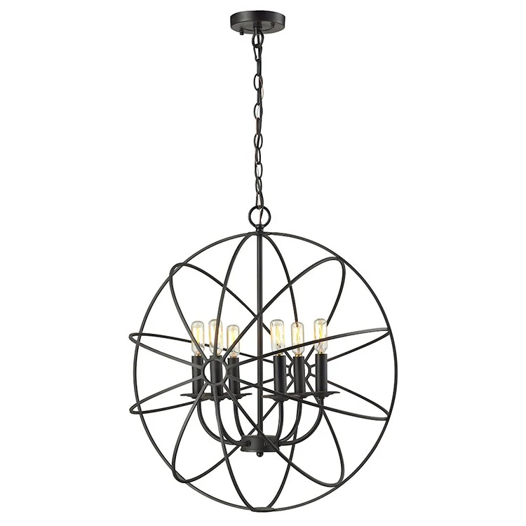 Yardley Six-Light Chandelier - Frankwebs