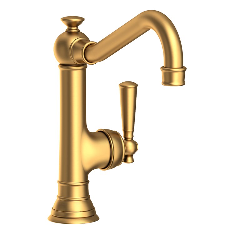 Kitchen Faucet Jacobean 1 Lever ADA Antique Copper Spout Height 7-2/3 Inch 1.8 Gallons per Minute - Frankwebs