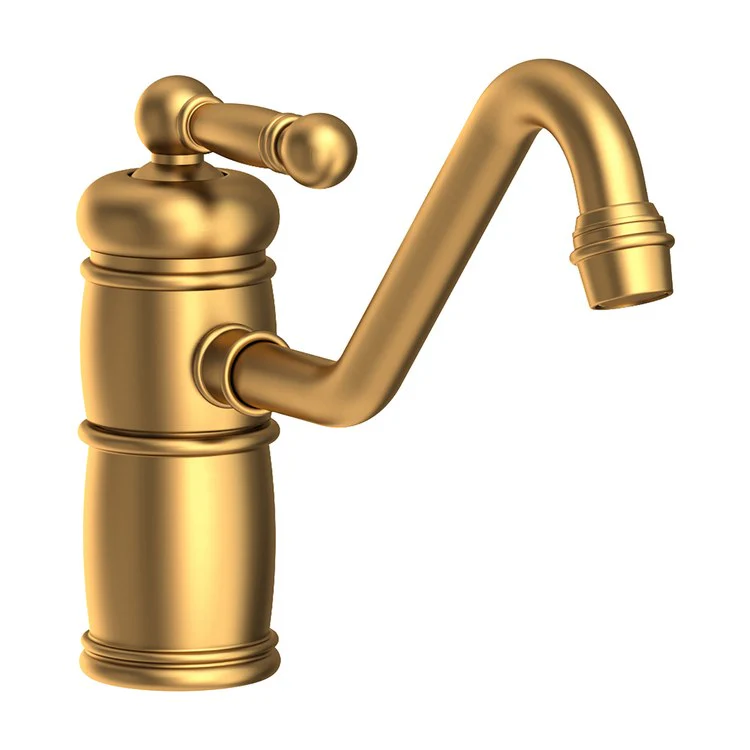Kitchen Faucet Nadya 1 Lever ADA English Bronze Spout Height 5-11/16 Inch Spout Reach 9-11/16 Inch 1.8 Gallons per Minute - Frankwebs