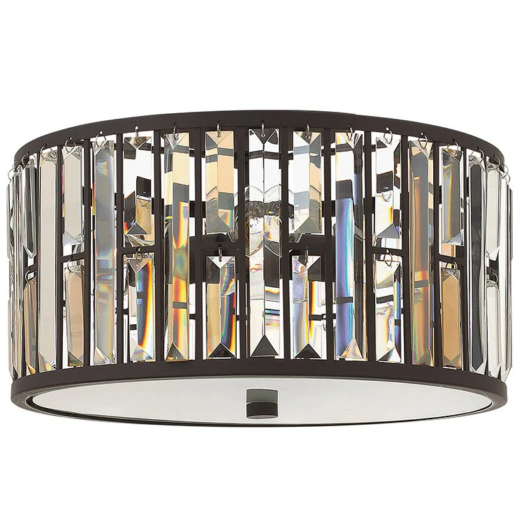 Gemma Three-Light Flush Mount Ceiling Light - Frankwebs
