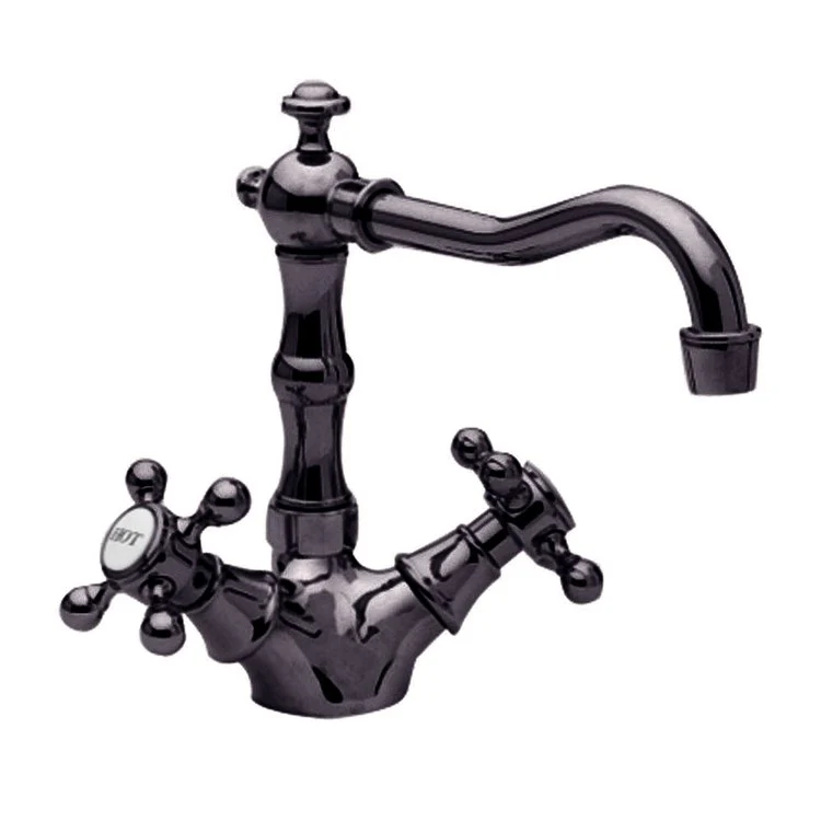 Bar Faucet Chesterfield 2 Cross ADA Satin Gold PVD Spout Height 5-1/4 Inch - Frankwebs