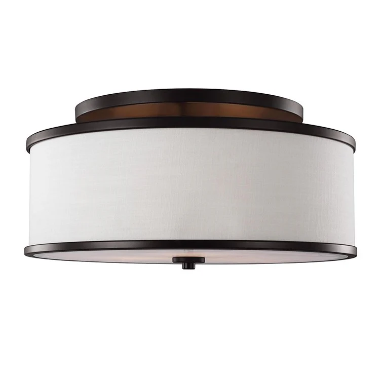 Lennon Three-Light Semi-Flush Mount Ceiling Fixture - Frankwebs