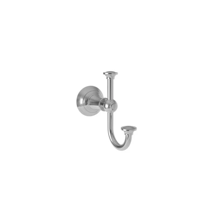 Robe Hook Garnsey Double Polished Chrome 4-3/4 Inch 5-1/4 Inch Wall Mount Brass - Frankwebs